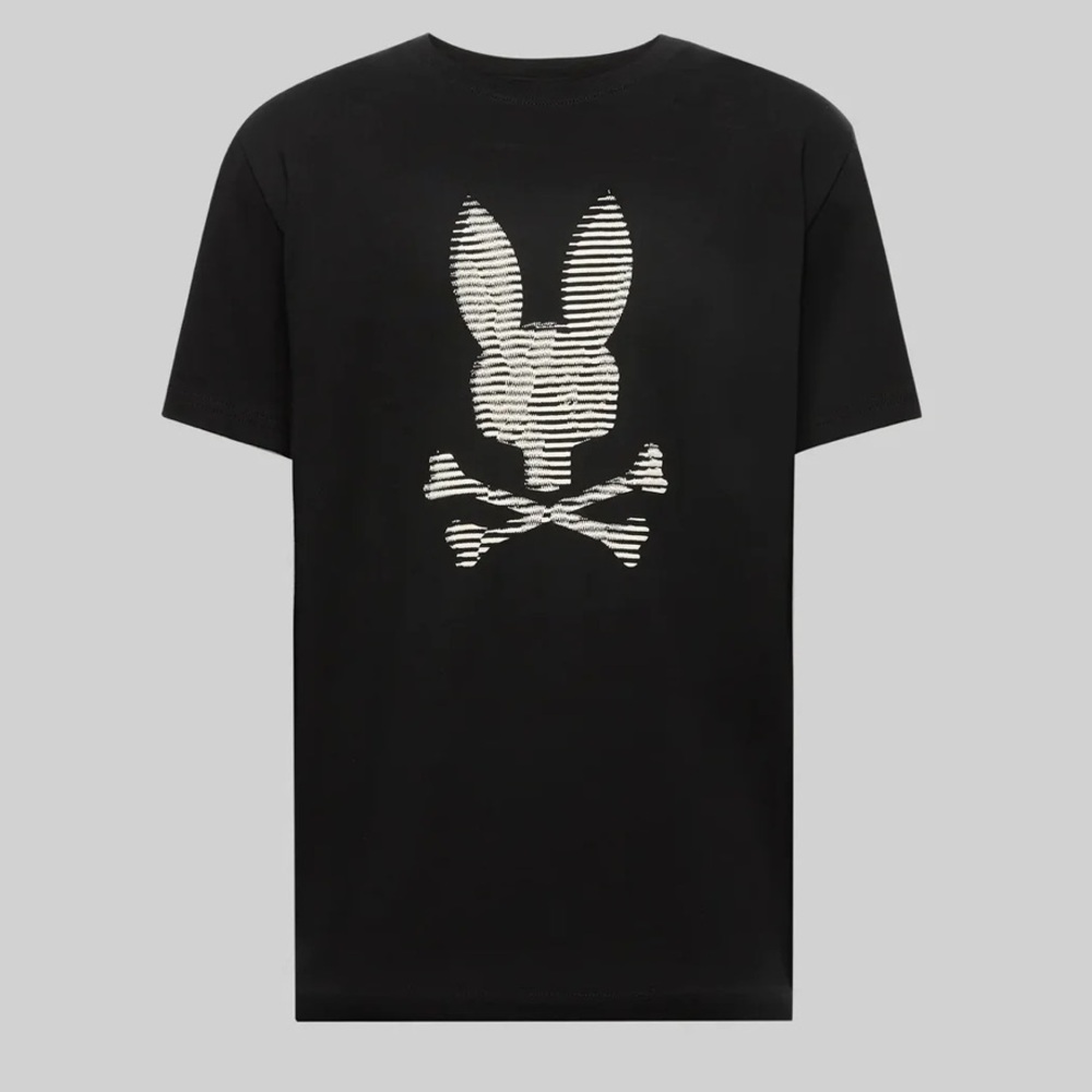 Psycho Bunny Men’s 100% Pima Cotton Tee w/ Embroidered Logo